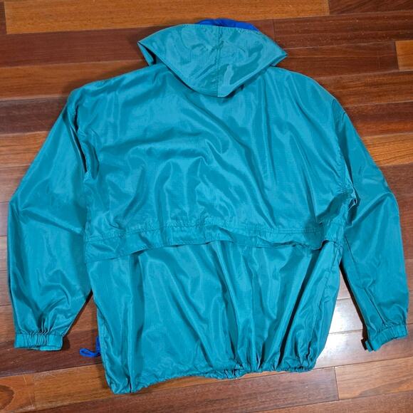 Vintage🔥 Cheetah sport Aqua windbreaker jacket size XLarge - Picture 2 of 7